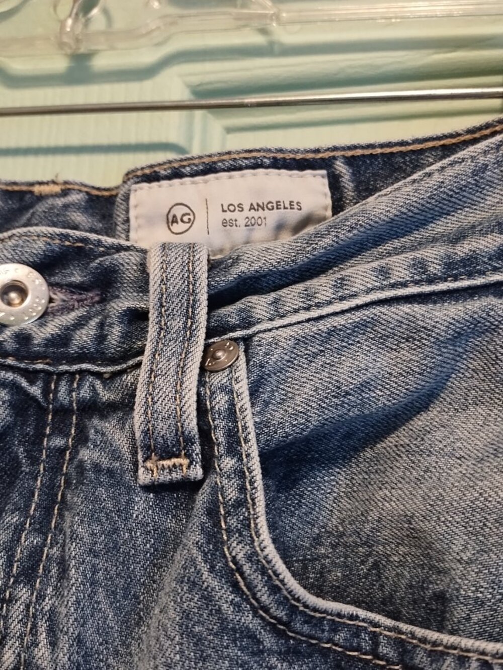 AG Hattie High-Rise Barrel Jeans 27 4 - Picture 5 of 11